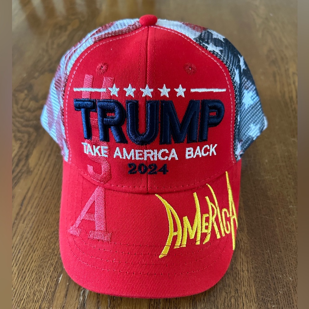 Trump 2024 Embroidered Cap Hat Take America Back 2024 BRAND NEW
